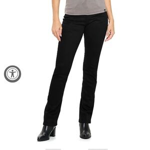 Aviator st Travel Jeans Straight Leg Jet Black